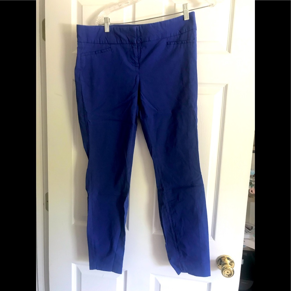 Limited stretch ankle length pants